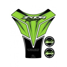 Motografix CAD TK015G Motorcycle Tank Pad-Green