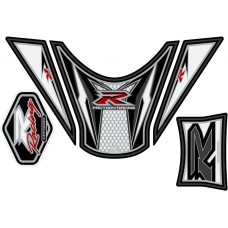 Motografix CAD TS025W Motorcycle Tank Pad-White