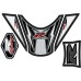 Motografix CAD TS025W Motorcycle Tank Pad-White