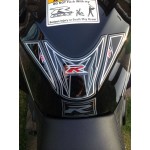 Motografix CAD TS025W Tank Pad for Suzuki GSXR1000 White