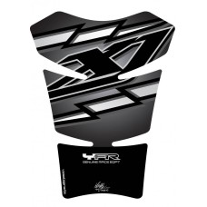 Motografix CAD TY001S Motorcycle Tank Pad-Silver