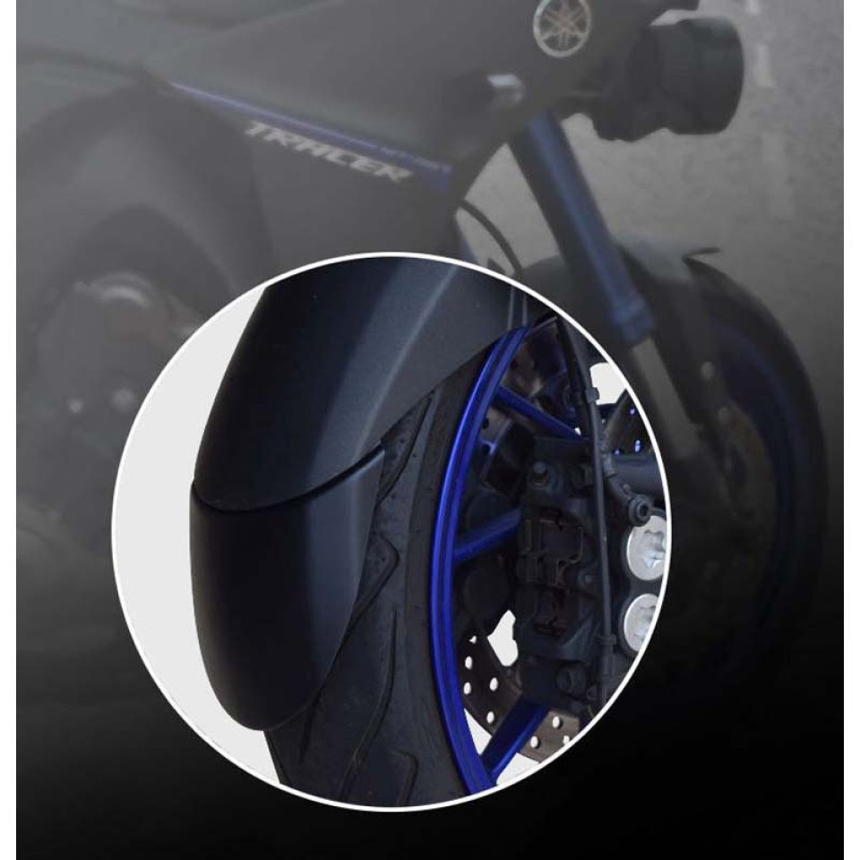 Ermax 710218117 Motorcycle Front Hugger Extender Black