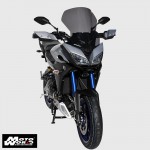 Ermax 010254125 Touring Windshield for Yamaha MT-09 Tracer Grey Colour 50cm