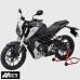 Ermax 0601S91-18 Motorcycle Nose Screen Windshield-Black