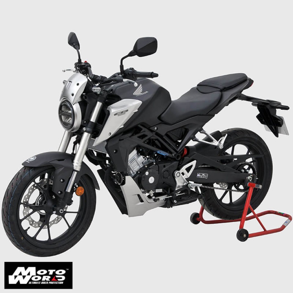 Ermax 0601S91-18 Motorcycle Nose Screen Windshield-Black