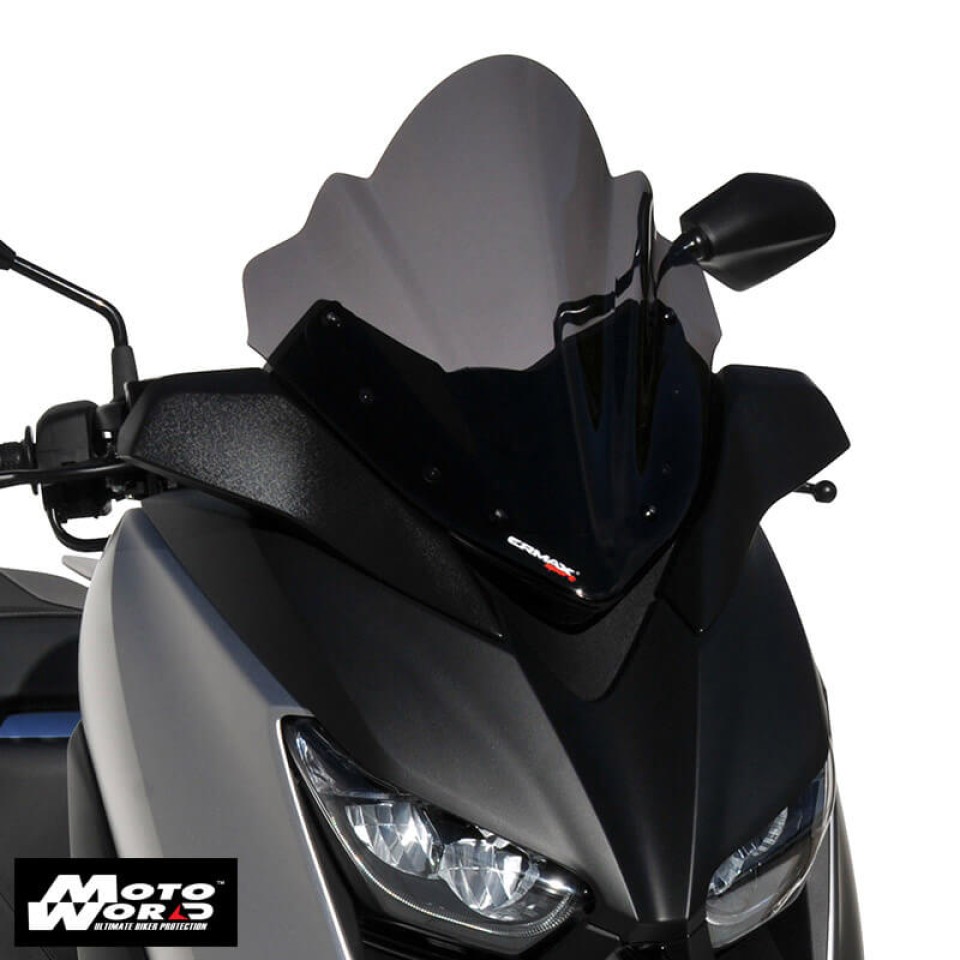 Ermax HY02Y79-03 Motorcycle Hyper Sport Light Black Windshield