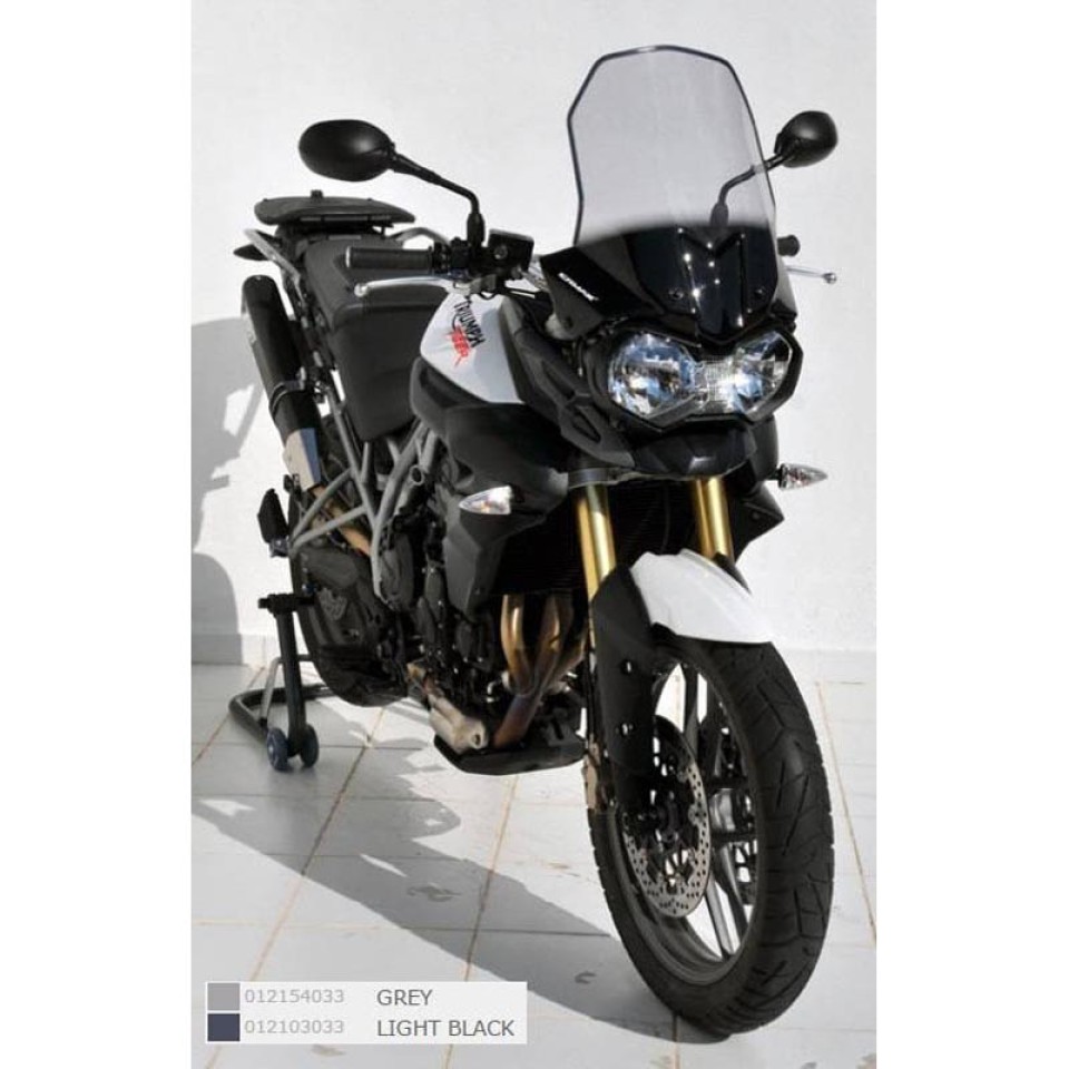 Ermax 012154033 Motorcycle Touring Windshield Grey
