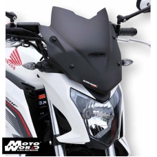 Ermax 030103150 Motorcycle Nose Screen Sport 28cm-Black