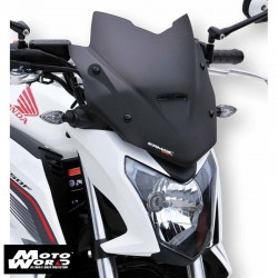 Ermax 030103150 Nose Screen Sport 28cm for CB650F 14-16 Light Black