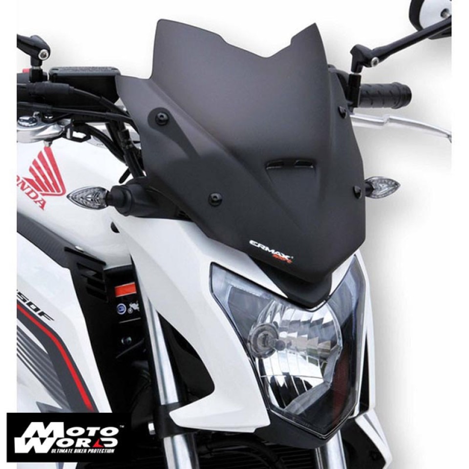 Ermax 030103150 Motorcycle Nose Screen Sport 28cm-Black