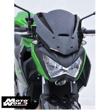 Ermax 030356090 Motorcycle Sport Nose Screen 30cm-Black