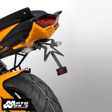Ermax 790300078 Motorcycle Plate Holder  Unpainted