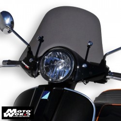 Ermax MS1303GMS WS Mini Sport 40cm for Vespa 125+300GTS/200GT 06-15 Light Black