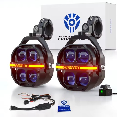 Future Eye X100Pro Auxiliary Motorcycle Lights
