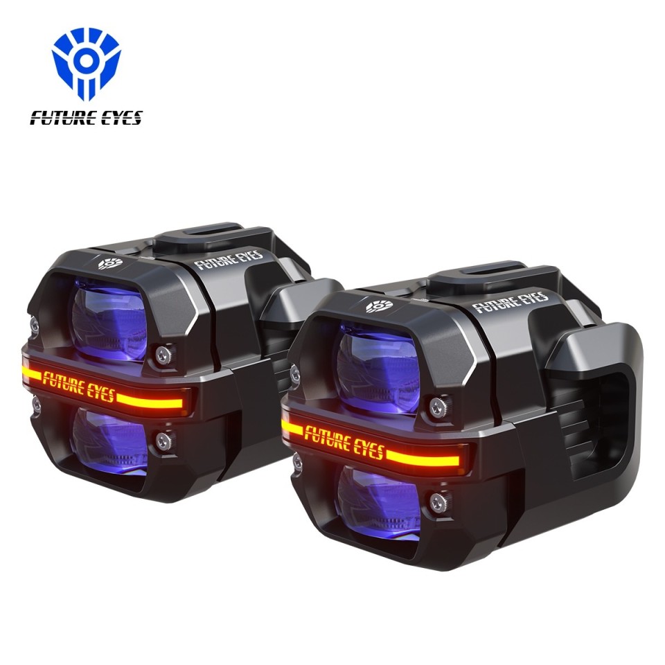 Future Eyes X60 Motorcycle LED Auxiliary Spotlight