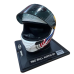 HJC RPHA 1 Red Bull Austin GP Mini Replica Motorcycle Helmet