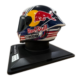 HJC RPHA 1 Red Bull Austin GP Mini Replica Motorcycle Helmet