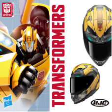 HJC F71 Bumblebee Hasbro Full Face Motorcycle Helmet