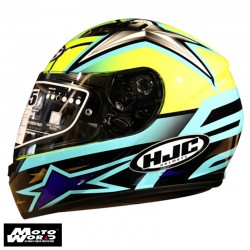 HJC CS 15 Toni Elias 24 MC4H Full Face Motorcycle Helmet - PSB Approved