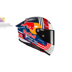 HJC RPHA 1 Red Bull Austin GP Full Face Motorcycle Helmet - PSB Approved