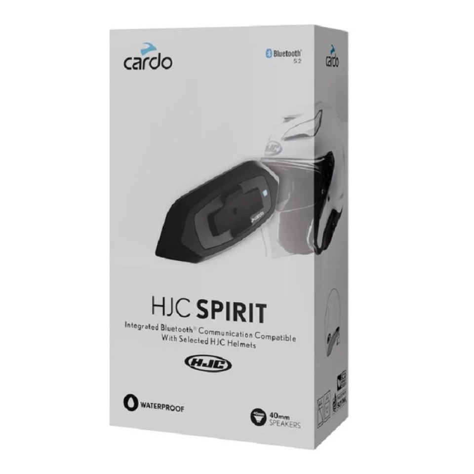 Cardo HJC Spirit Integrated Helmet Intercom System