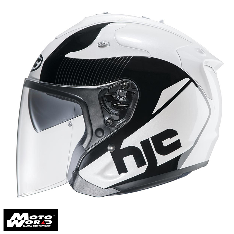 HJC FG-JET Helmet Open Face Moisture-Wicking Fiberglass DOT XS-XXL