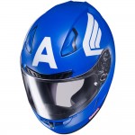 HJC CL 17 Captain America MC2F Full Face Motorcycle Helmet