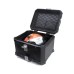 Hodaka Endurance Motorcycle Luggage Carrier Aluminum Alloy Waterproof Tail Box - Black