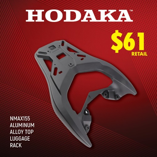 Hodaka Aluminum Alloy Motorcycle Top Luggage Rack Frame for Yamaha NMAX155