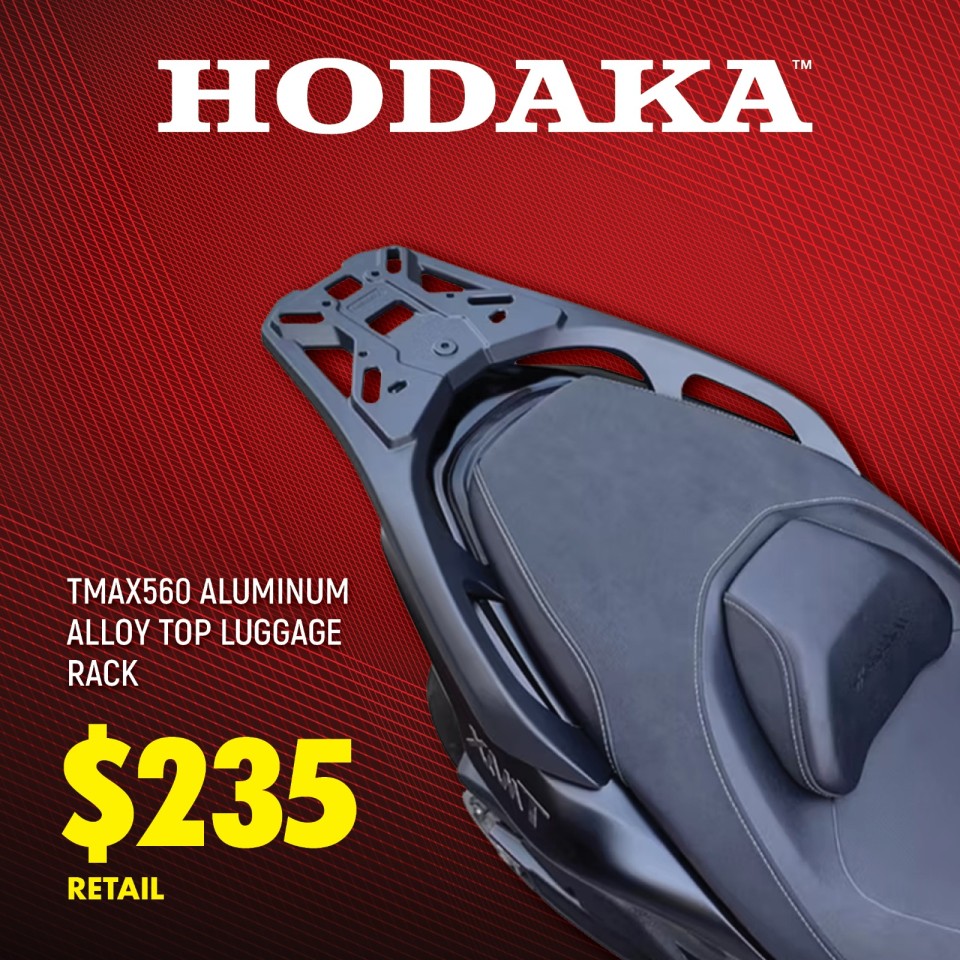 Hodaka Aluminum Alloy Motorcycle Top Luggage Rack Frame for Yamaha TMAX560