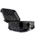 Hodaka Endurance Motorcycle Luggage Carrier Aluminum Alloy Waterproof Tail Box - Black