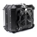 Hodaka Endurance Motorcycle Luggage Carrier Aluminum Alloy Waterproof Tail Box - Black