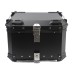 Hodaka Endurance Motorcycle Luggage Carrier Aluminum Alloy Waterproof Tail Box - Black