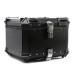 Hodaka Endurance Motorcycle Luggage Carrier Aluminum Alloy Waterproof Tail Box - Black