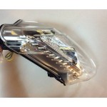 JST 2066CLEDW LED Integrated Tail Light for Suzuki GSXR1300 08 Clear Lens with Reflector