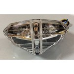 JST 8142CLEDW LED Integrated Tail Light for Ducati 1098 09-11 Clear Lens with Reflector