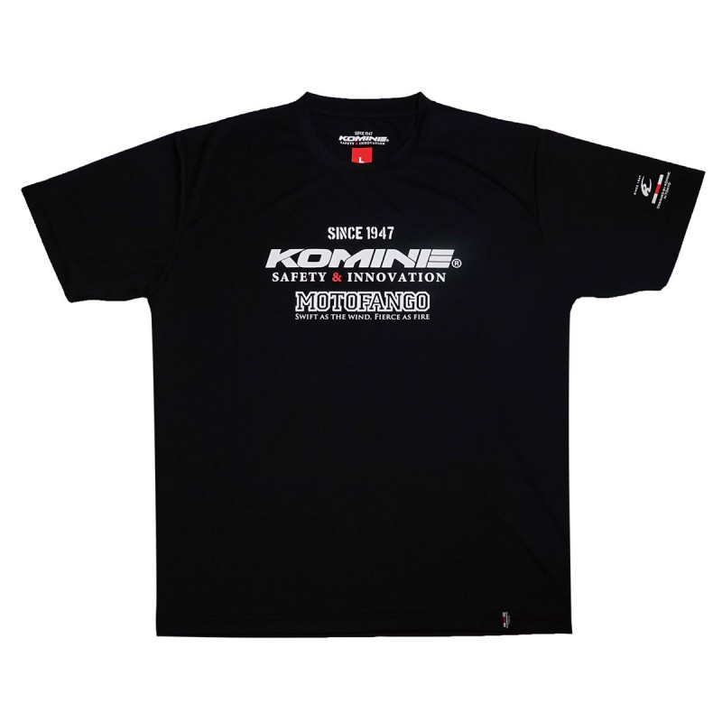 Komine JK400 T-Shirt-Black