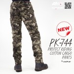 Komine PK 744 Protect Riding Cotton Motorcycle Cargo Pants