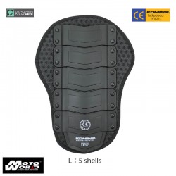 Komine SK 679 CE Back Inner Protector - Black