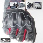 Komine GK 190 CE High Protect Mesh Motorcycle Leather Gloves
