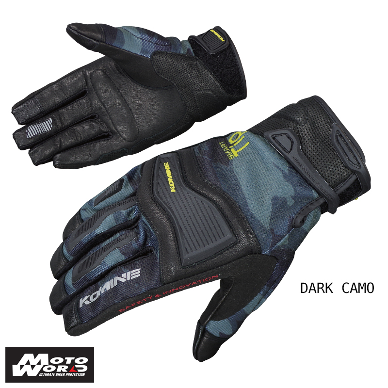 Komine GK 192 Protect Mesh Motorcycle Gloves