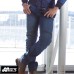 Komine PK-718 Superfit Kevlar Denim Motorcycle Riding Jeans