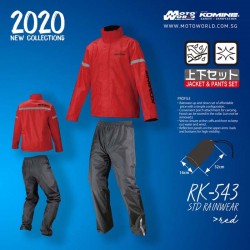 Komine RK-543 STD Rain Wear Suit