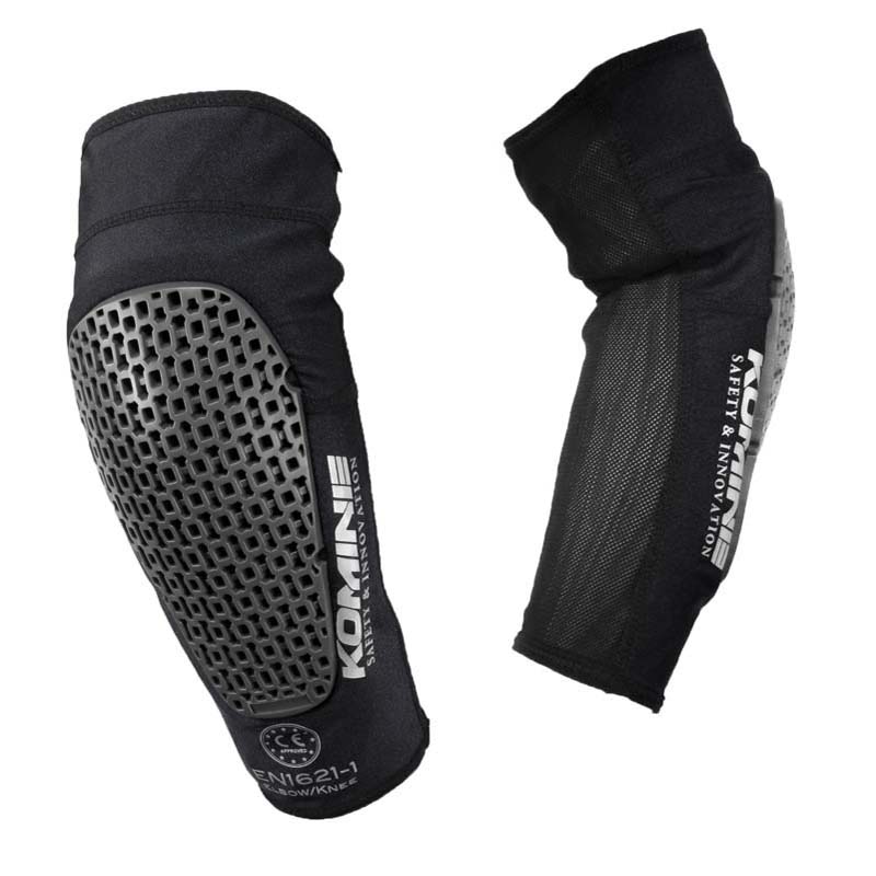 Komine SK-826 Air Through CE Support Elbow Guard Fit