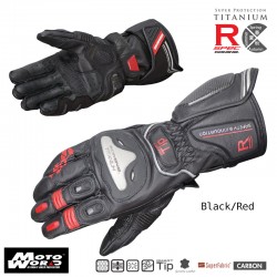 Komine GK 169 Julius Titanium Motorcycle Racing Gloves