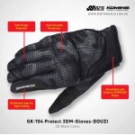 Komine GK 194 Douzi Protect 3D Mesh Motorcycle Gloves