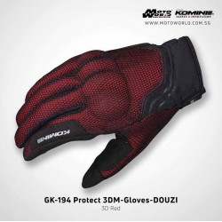 Komine GK 194 Douzi Protect 3D Mesh Motorcycle Gloves