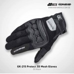 GPR GS08 Open Face Motorcycle Helmet - PSB Approved + Komine GK 215 Protect 3D Mesh Motorcycle Gloves + PPlate 3M Sticker Gold Package - Only for New Riders