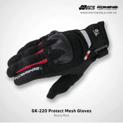 Komine GK220 Protect Mesh Motorcycle Gloves