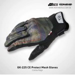 Komine GK225 CE Protect Mesh Motorcycle Gloves